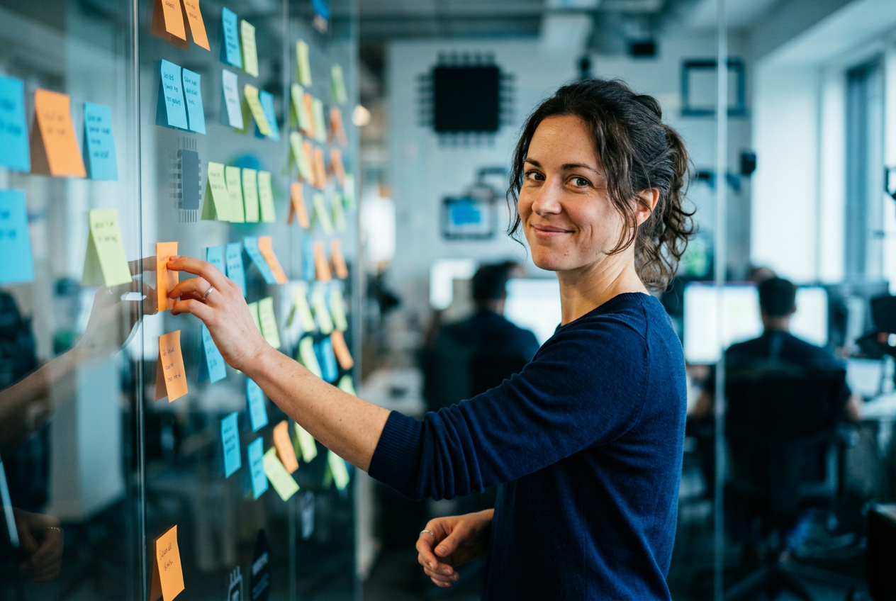 Data engineer trabajando con una skill atómica integrada en su agente Datagentis